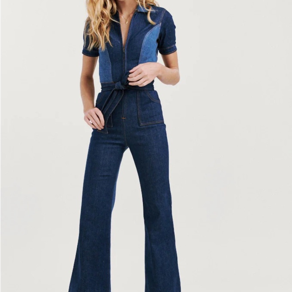 Women's Denim Jumpsuit